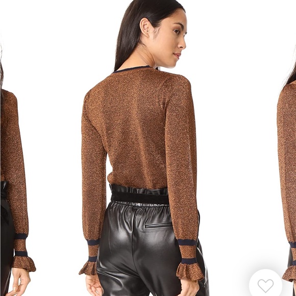 Bronze sparkle top - Picture 3 of 6